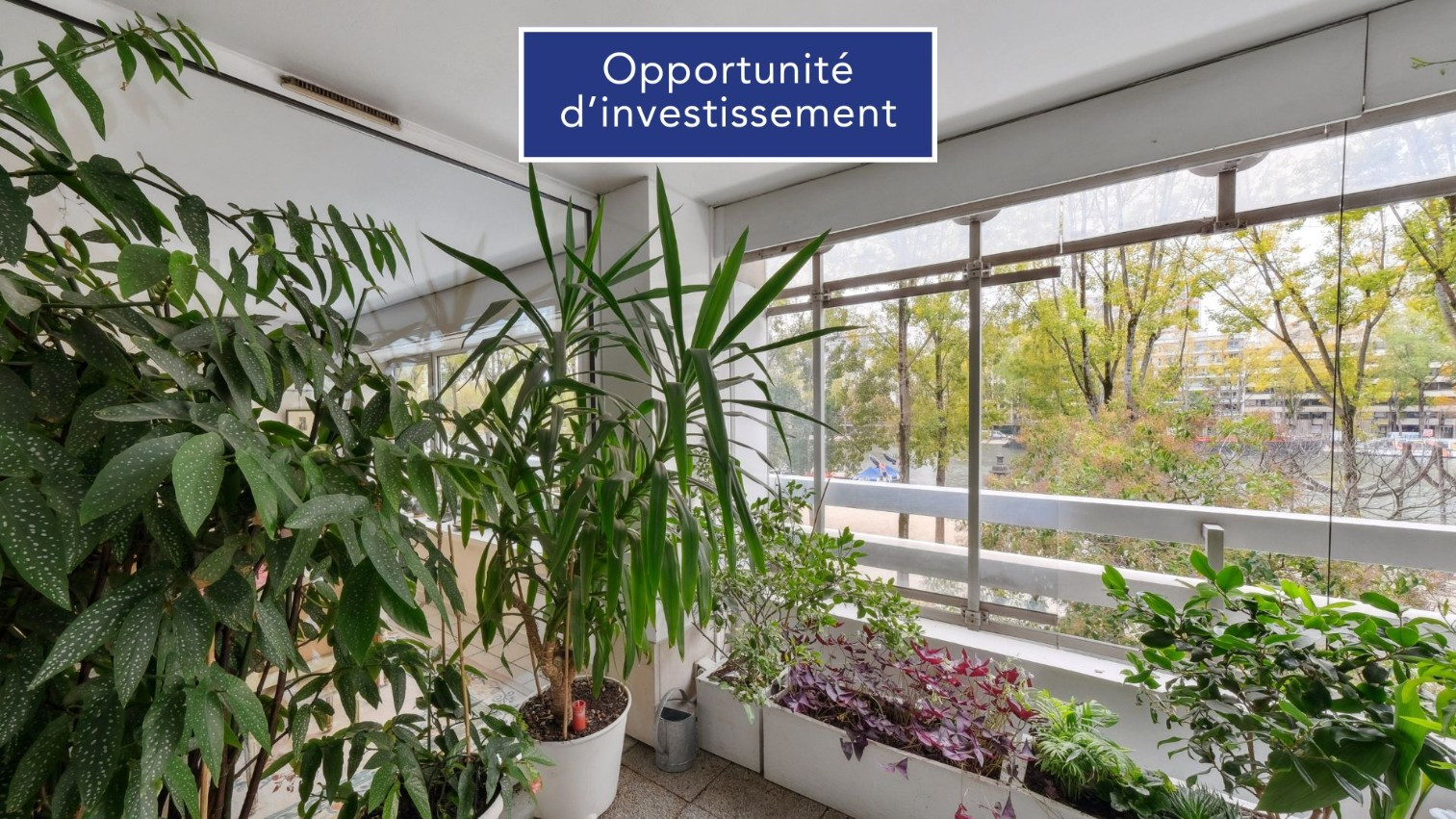 
                                                Viager
                                                 Appartement occupé quai de la Seine