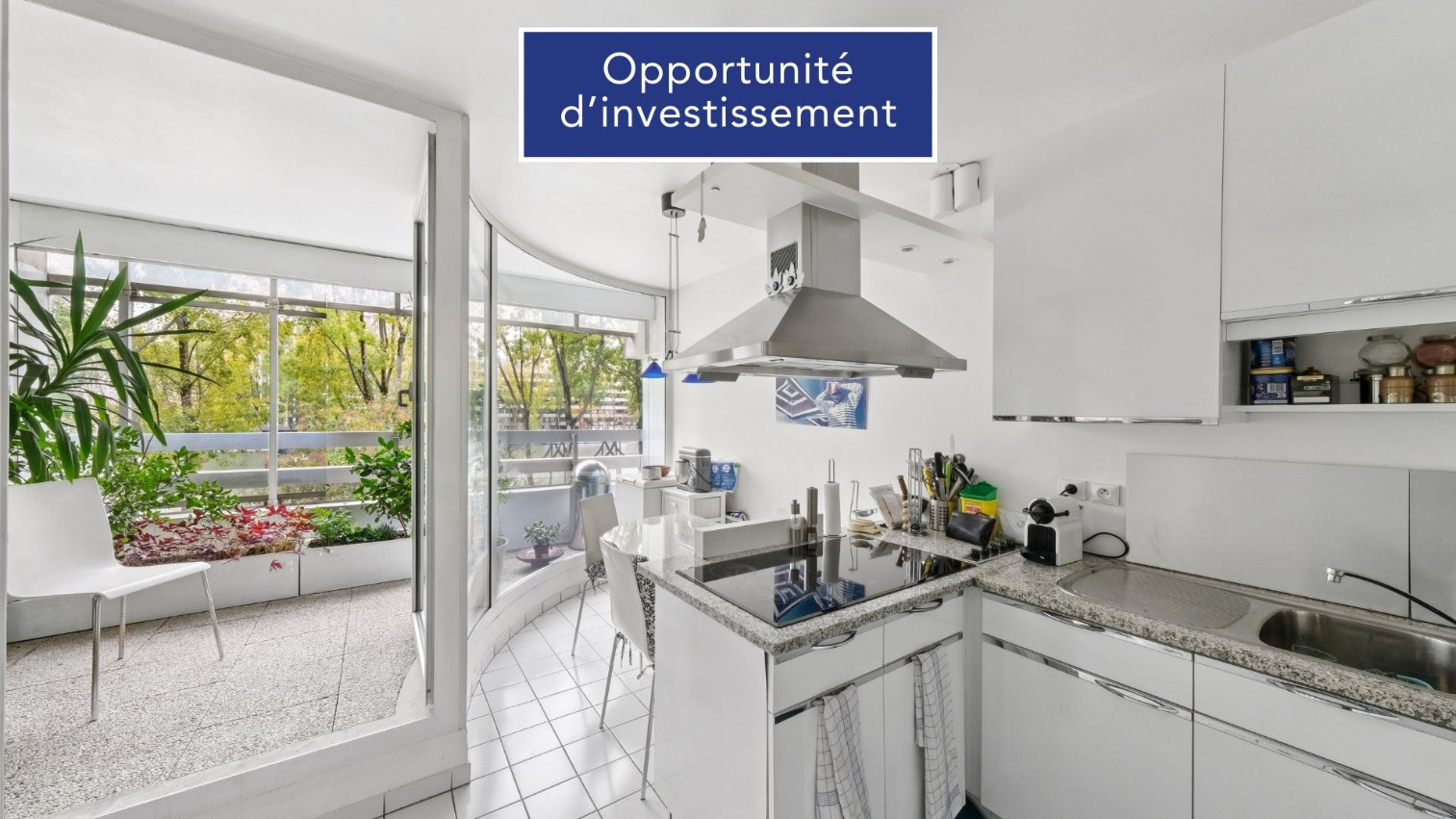 
                                                Viager
                                                 Appartement occupé quai de la Seine