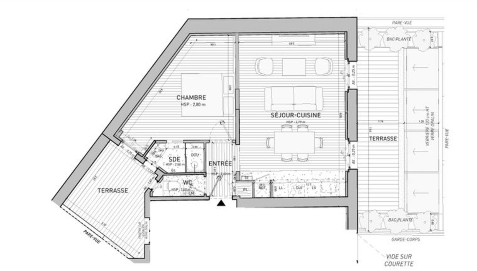 
                                                Vente
                                                 Appartement rare T2 Paris 17ème