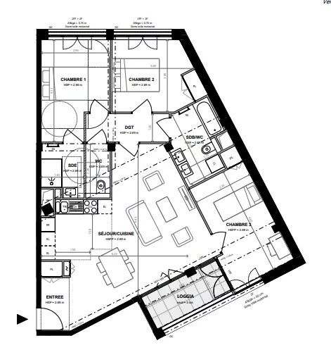 
                                                Vente
                                                 Appartement rare T4 de 88m2 à Paris 16ème