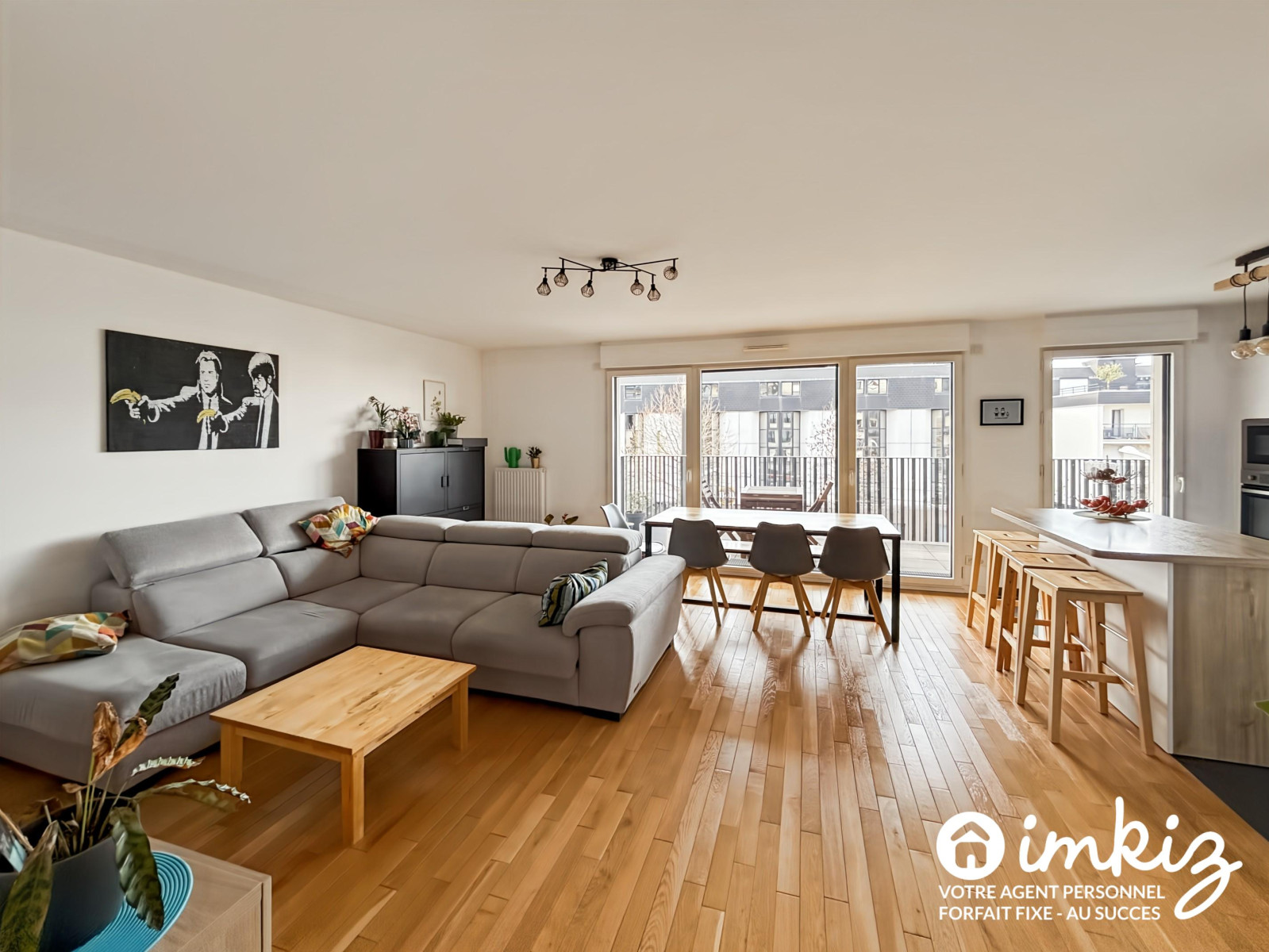 
                                                Vente
                                                 Appartement  récent 4 pièces 95 m²