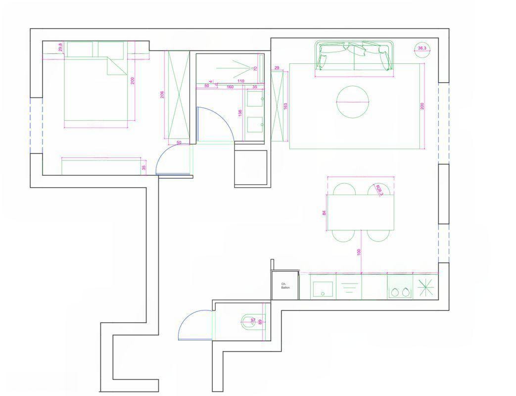 
                                                Location
                                                 Appartement refait à neuf 50M2 / 75019