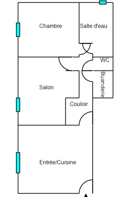 
                                                Vente
                                                 APPARTEMENT RENOVE DE 53 M² + MEZZANINE, GARAGE ET 2 STATIONNEMENTS PRIVATIFS