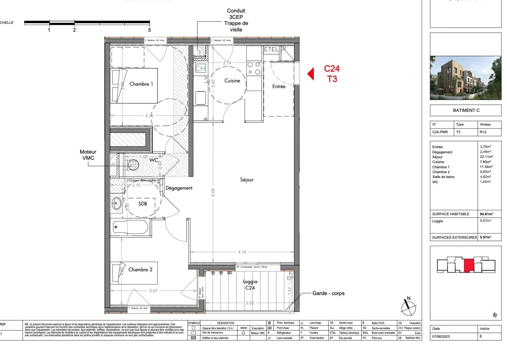 
                                                Vente
                                                 Appartement Sceaux T3 - 2 chambres