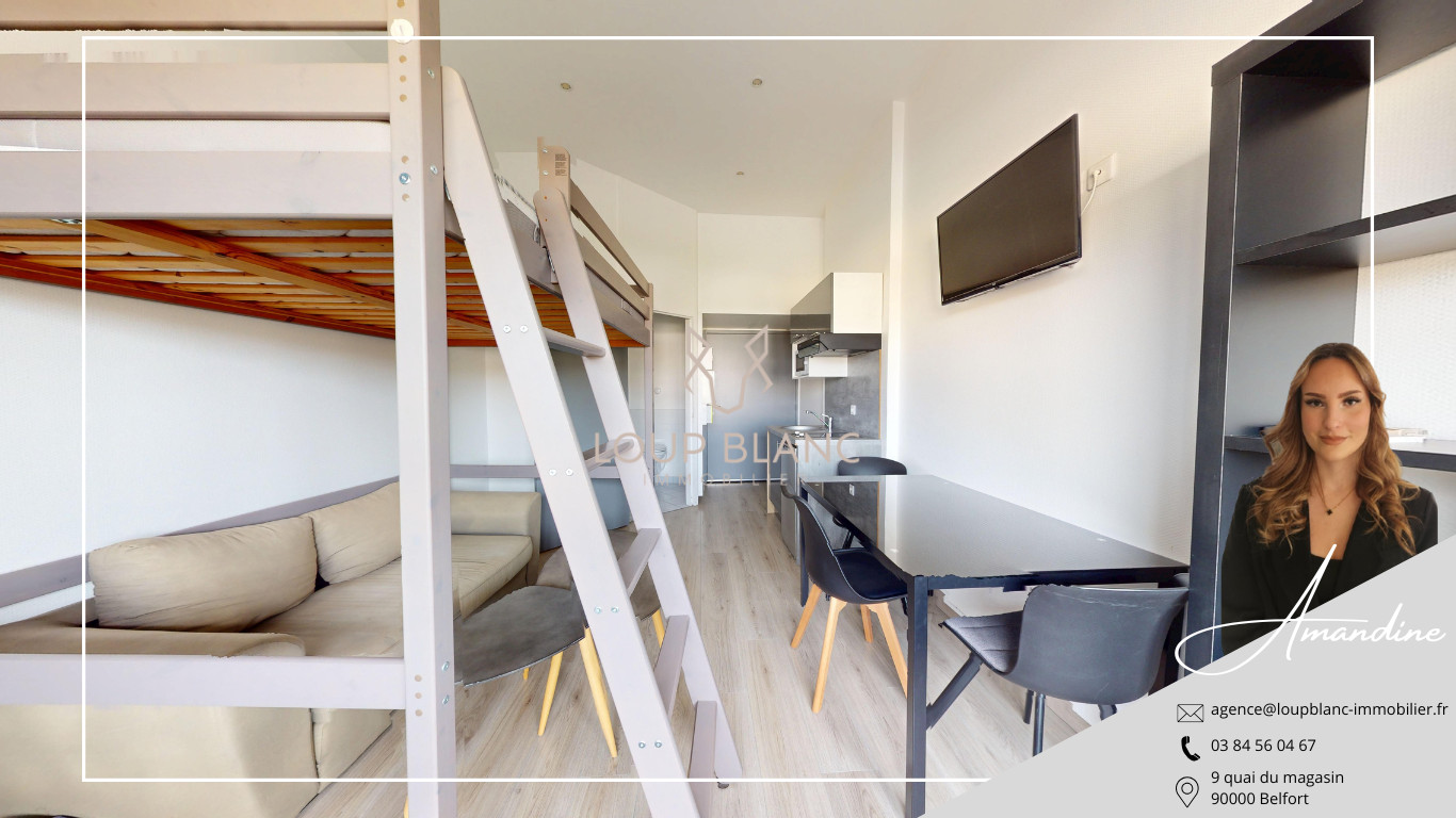 
                                                Location
                                                 Appartement T1 18.7m² à Montbéliard