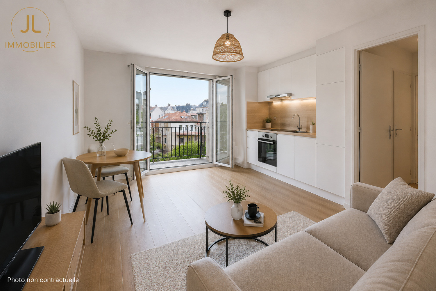 
                                                Vente
                                                 Appartement T1 de 25m2 à la Garenne Colombes