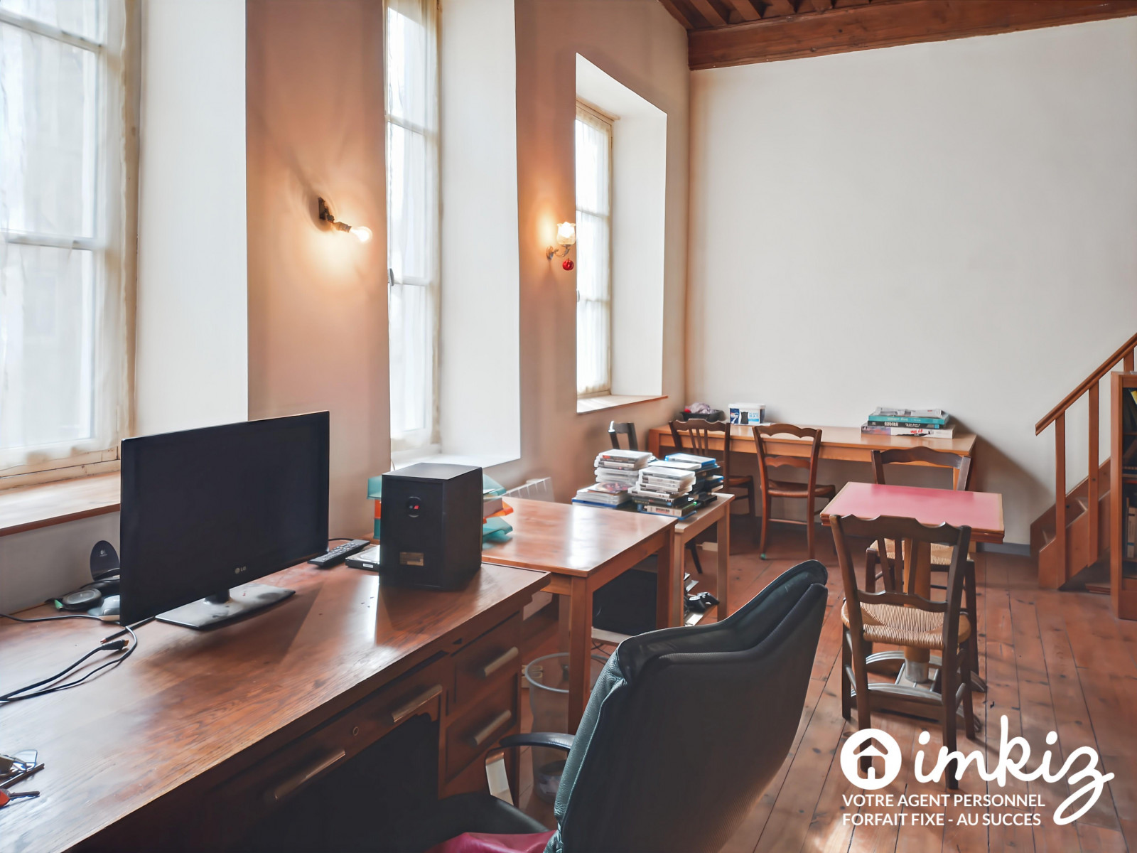 
                                                Vente
                                                 Appartement T1bis type canut avec mezzanine calme