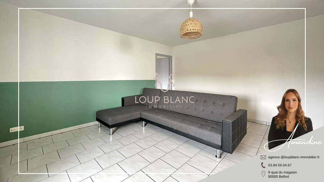 
                                                Location
                                                 Appartement T2 48.5m² à Audincourt