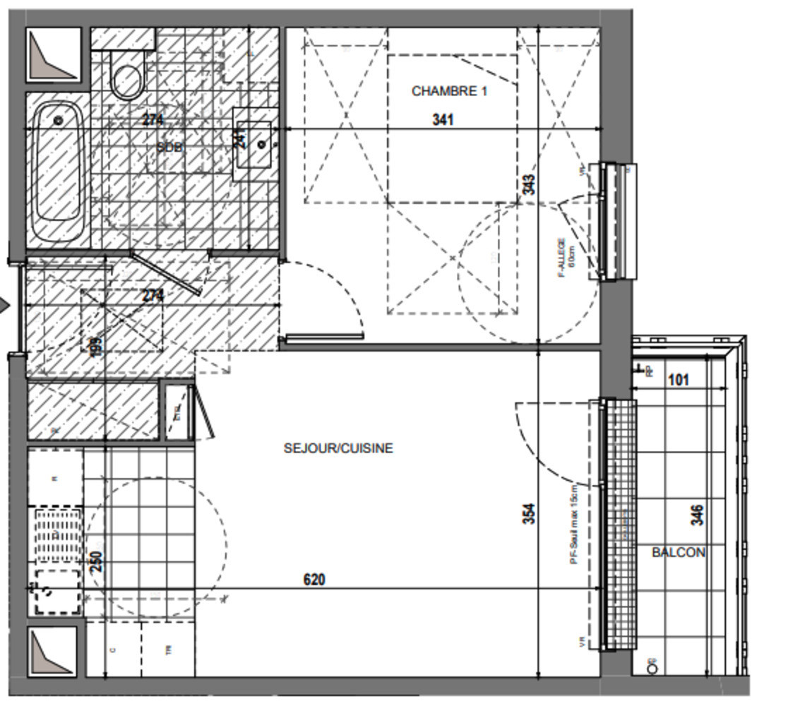 
                                                Vente
                                                 Appartement T2 à Meudon