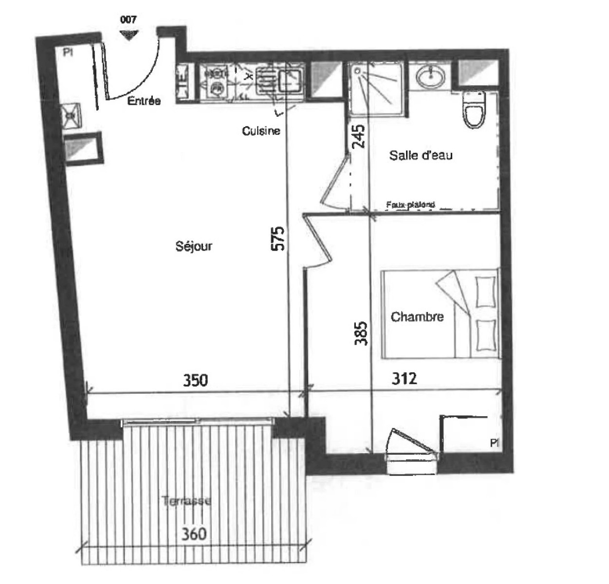 
                                                Vente
                                                 Appartement T2 à Saintes
