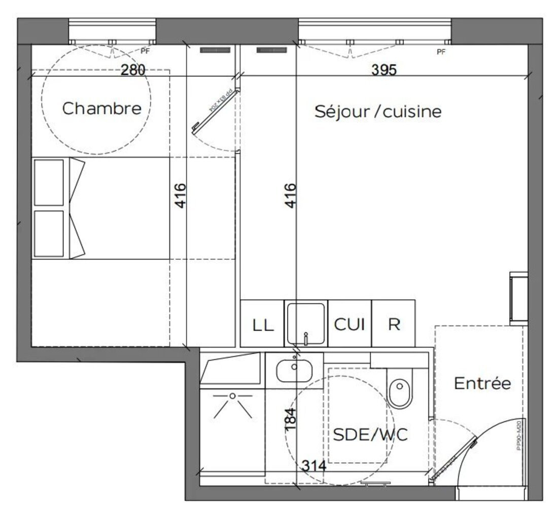 
                                                Vente
                                                 Appartement T2 à Suresnes