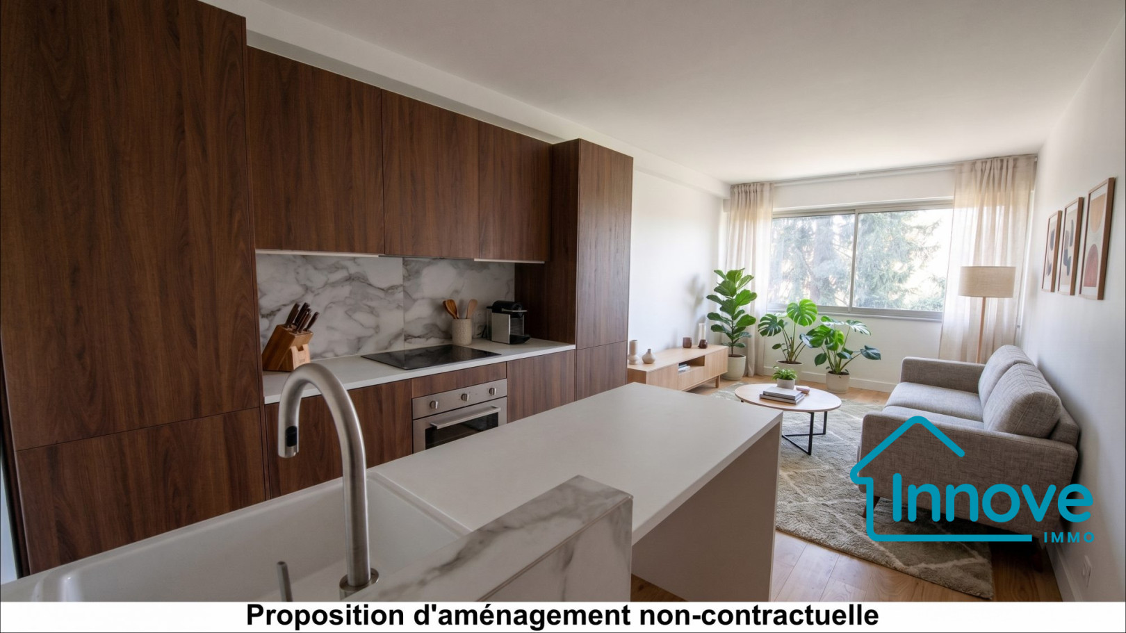 
                                                Vente
                                                 APPARTEMENT T2 A VENDRE - LE CHESNAY-ROCQUENCOURT - REFAIT A NEU