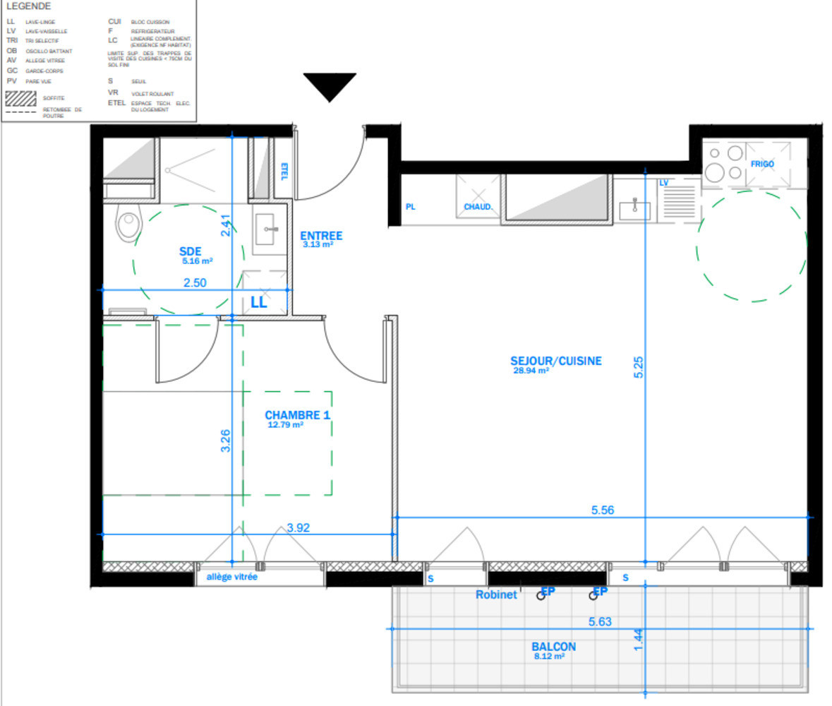 
                                                Vente
                                                 Appartement T2 au coeur de Villejuif