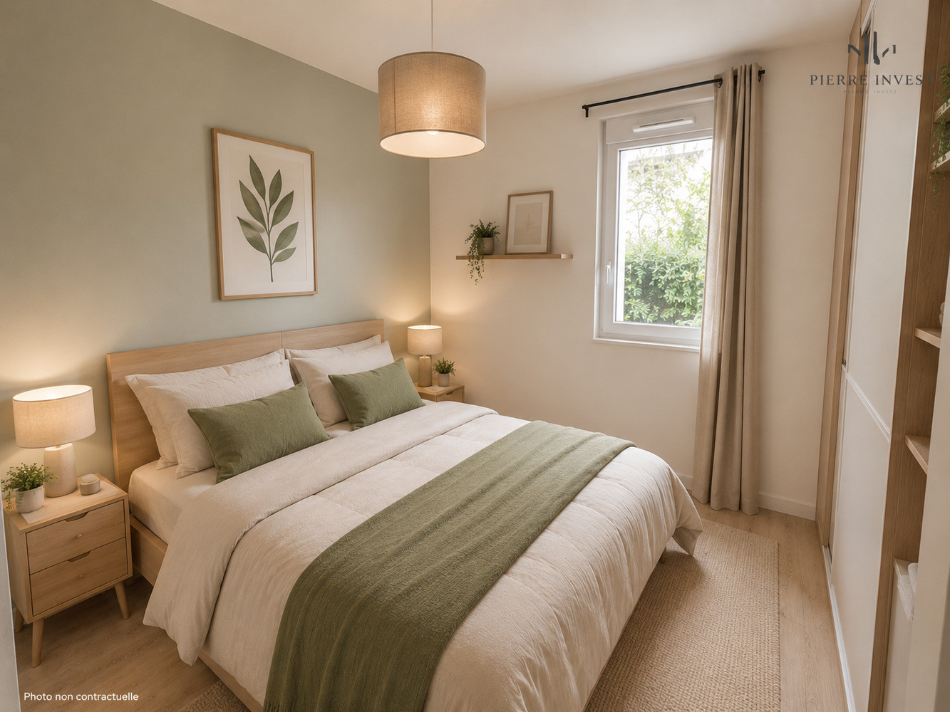 
                                                Vente
                                                 Appartement T2 de 43m2 à Ivry avec jardin
