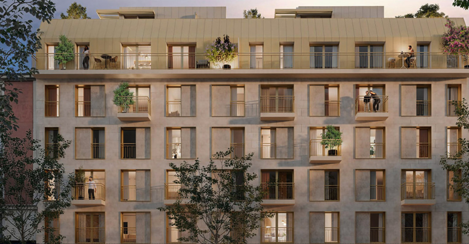 
                                                Vente
                                                 Appartement T2 de 47m2 à Clichy