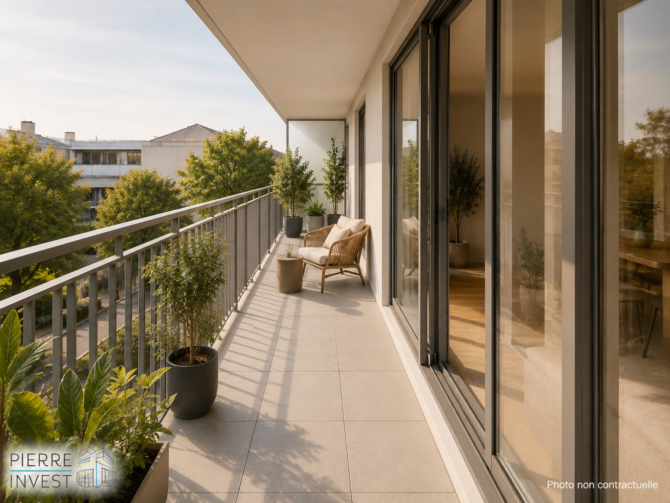 
                                                Vente
                                                 Appartement T2 de 47m2 à Courbevoie