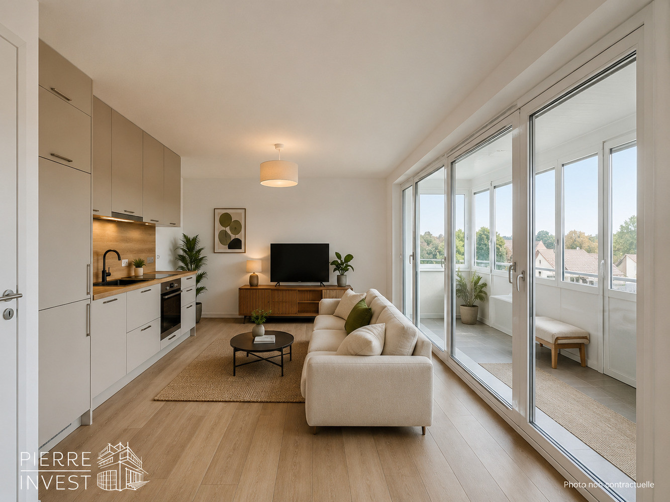
                                                Vente
                                                 Appartement T2 de 49,03m2 à Garches