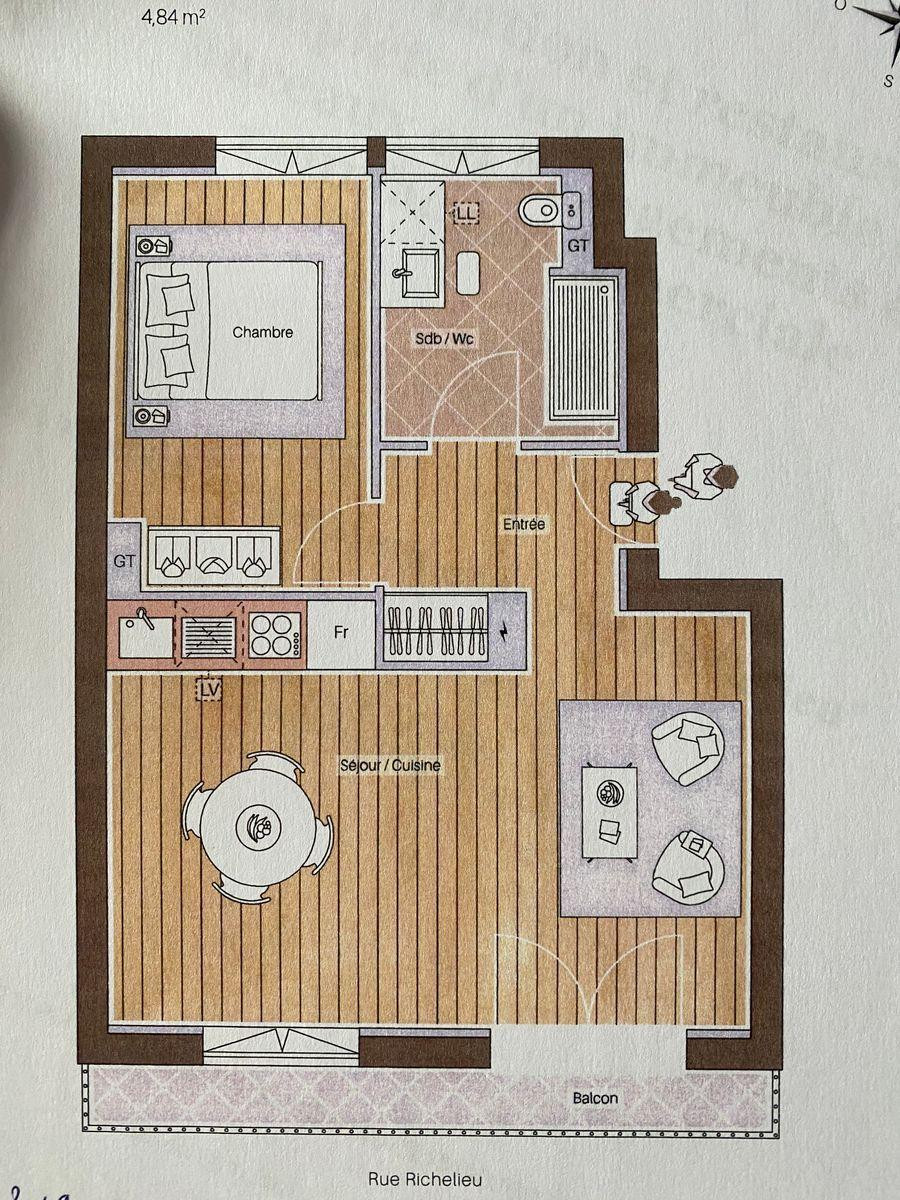 
                                                Location
                                                 Appartement T2 hypercentre