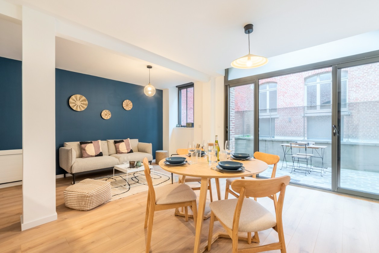 
                                                Location
                                                 Appartement T2 - Lille Centre