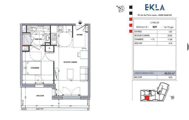 
                                                Location
                                                 Appartement T2 neuf en bord de Sèvre