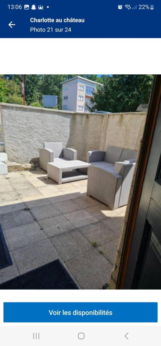 
                                                Location
                                                 Appartement T2 RDC Château Japy