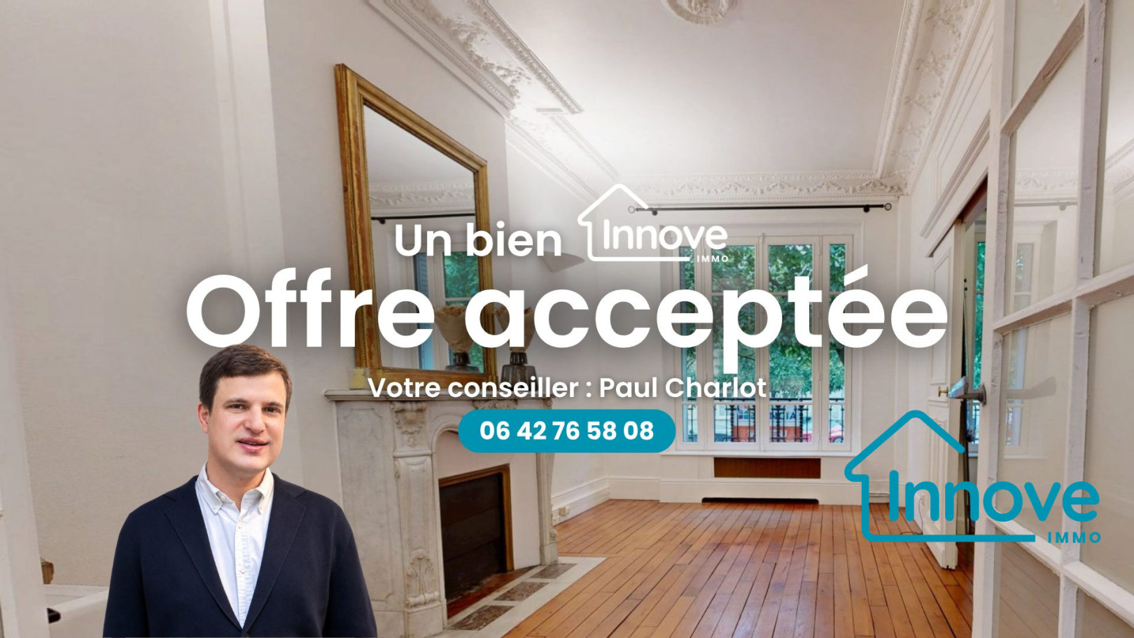 
                                                Vente
                                                 Appartement T2 - RDC surélevé- Bd de la Reine