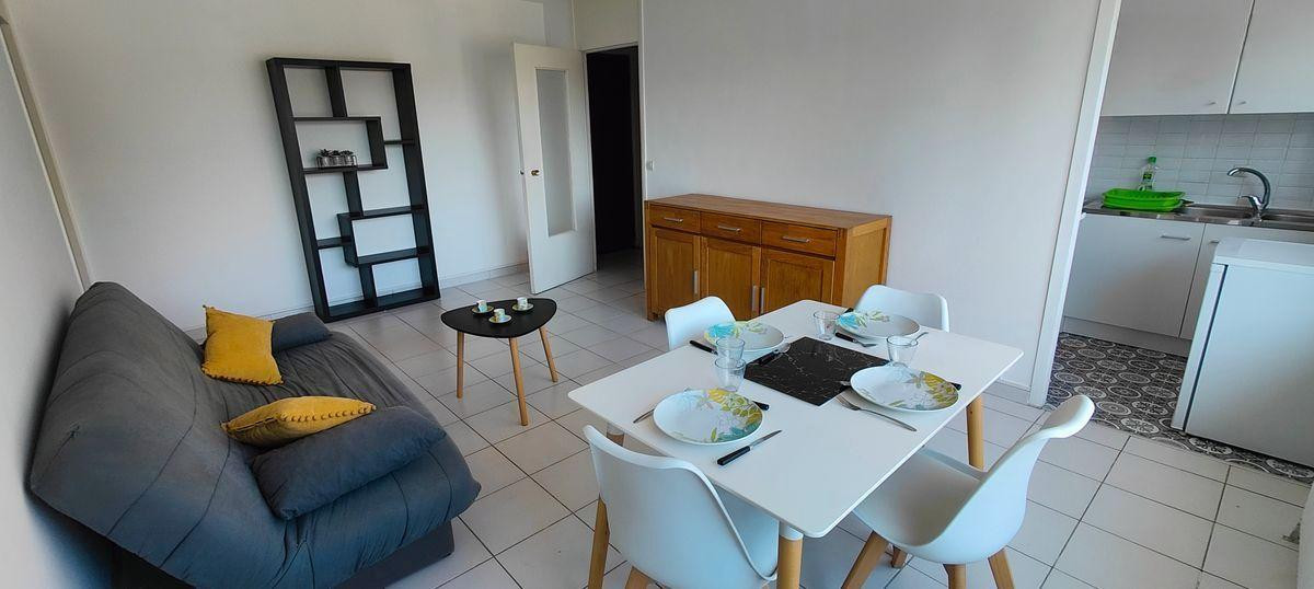 
                                                Location
                                                 Appartement T2 très lumineux 42m2 meublé