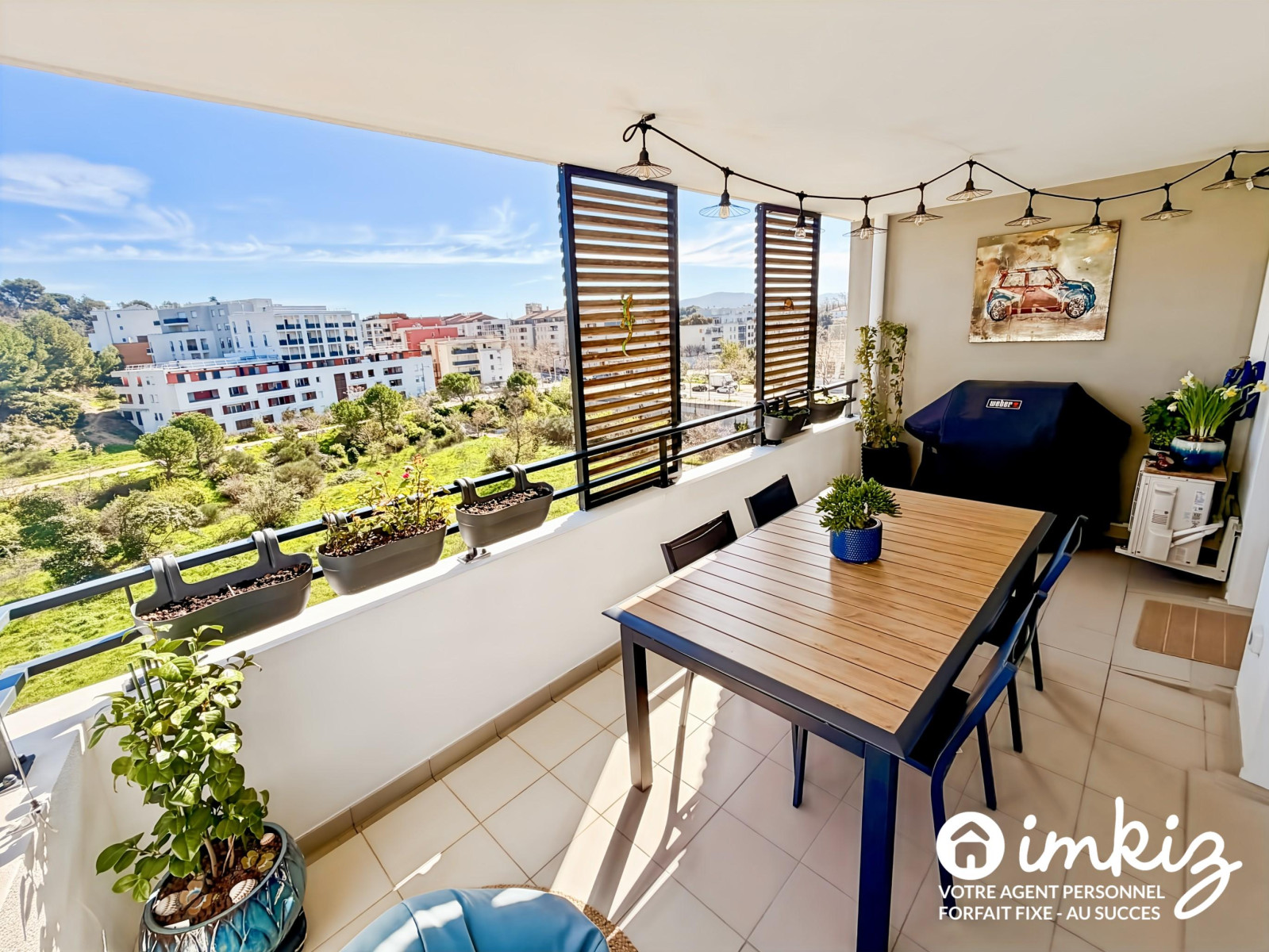 
                                                Vente
                                                 Appartement T3 56m2 au calme et vue forêt