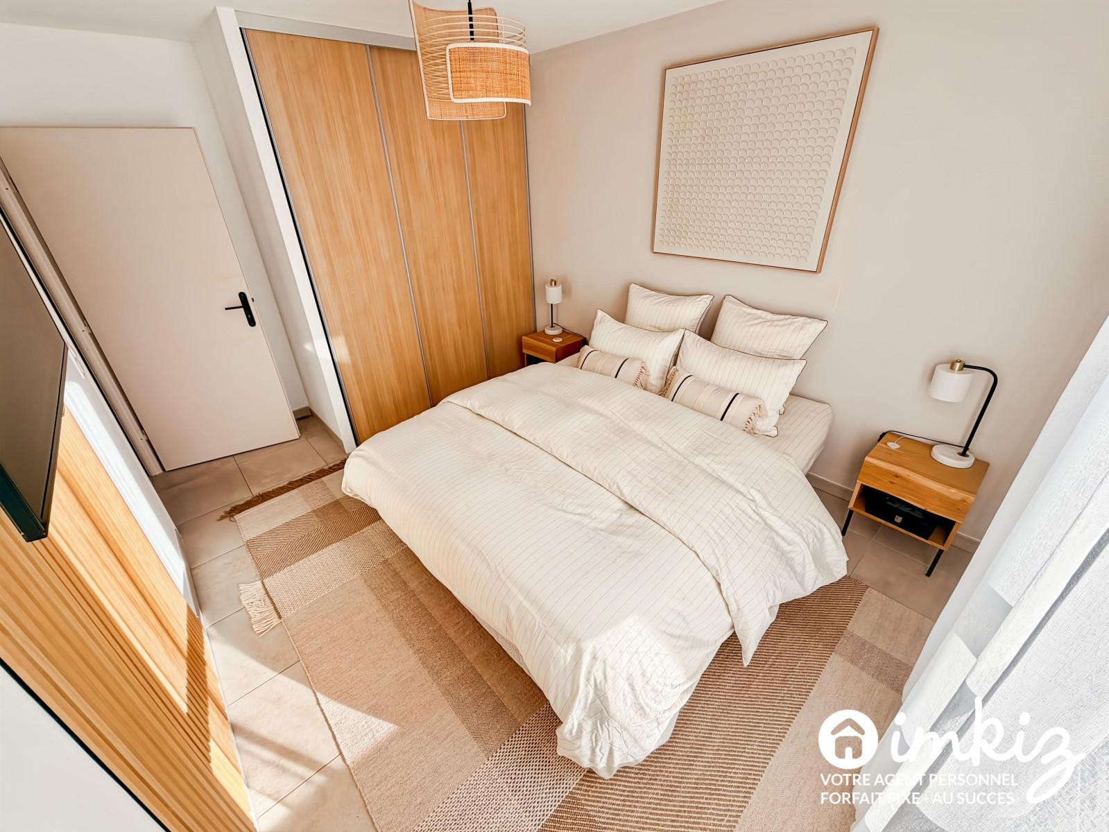 
                                                Vente
                                                 Appartement T3 56m2 au calme et vue forêt