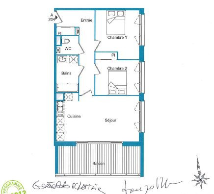 
                                                Location
                                                 Appartement T3 63m² à Villenave-d'Ornon