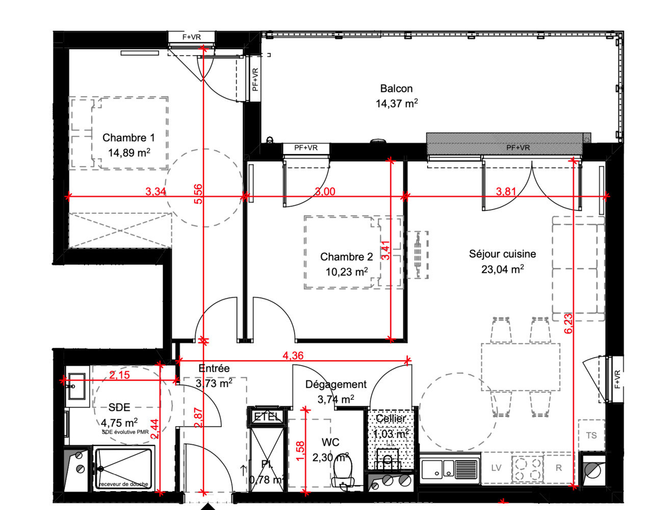 
                                                Vente
                                                 Appartement T3 à Poitiers