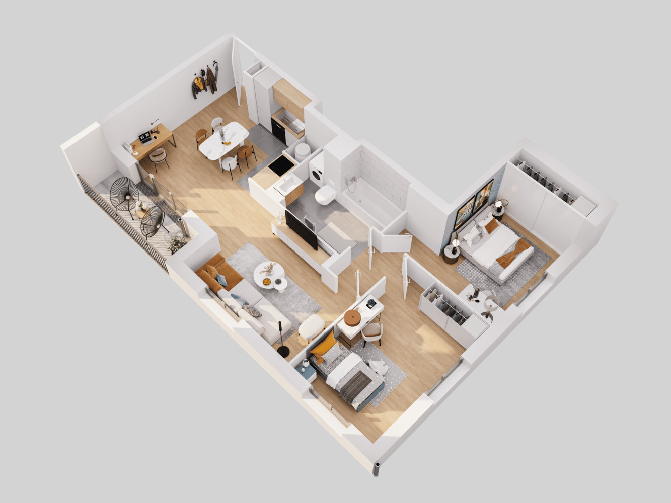 
                                                Vente
                                                 Appartement T3 à Versailles