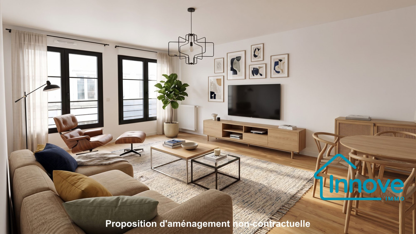 
                                                Vente
                                                 APPARTEMENT T3 - CENTRE VILLE CHARTRES