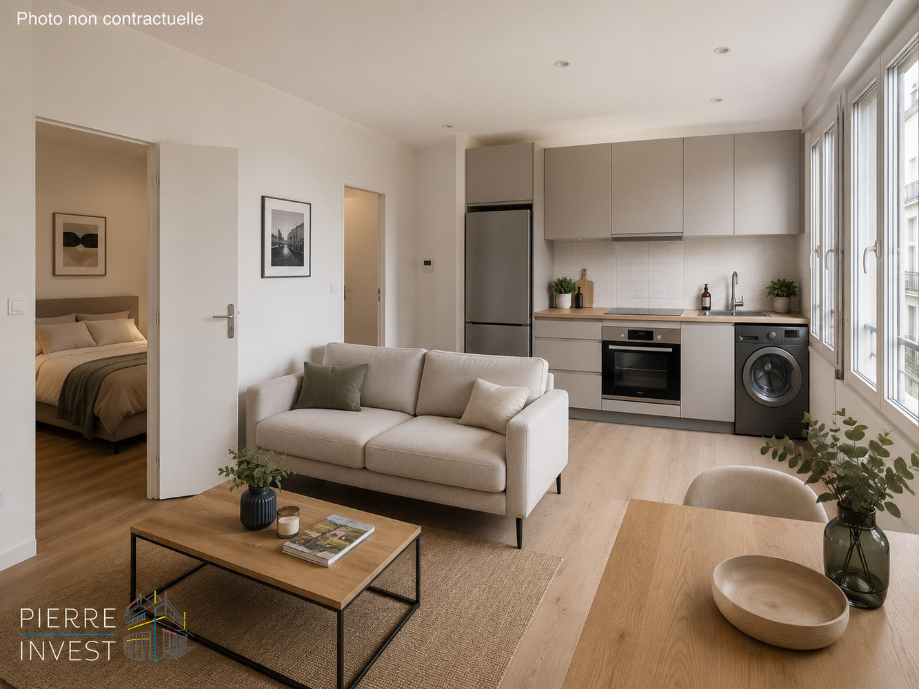 
                                                Vente
                                                 Appartement T3 de 55m2 à Clamart