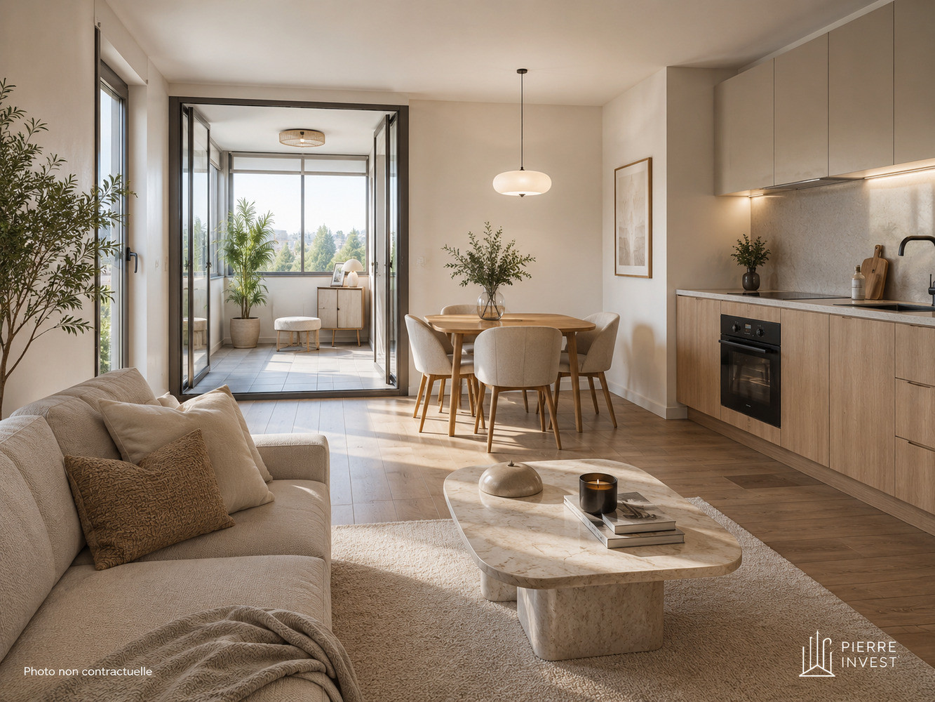 
                                                Vente
                                                 Appartement T3 de 59m2 à Courbevoie