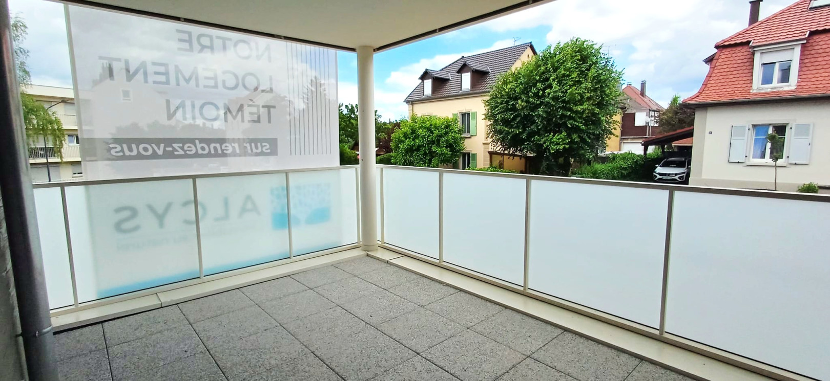
                                                Vente
                                                 APPARTEMENT T3 DE 65,89 M² AVEC GRAND BALCON – MULHOUSE DORNACH