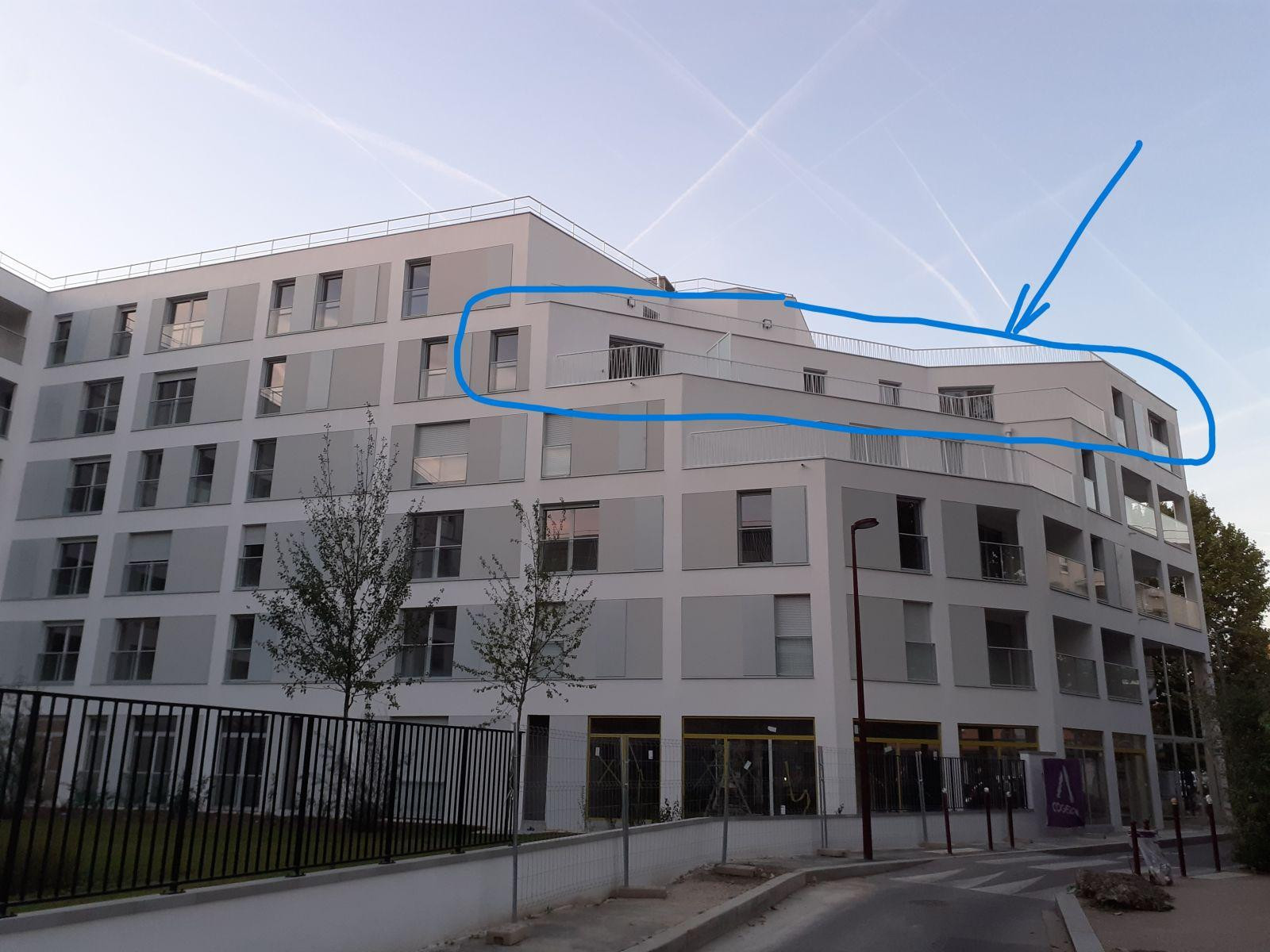 
                                                Location
                                                 Appartement T3 neuf 79m² + terrasse 24m²
