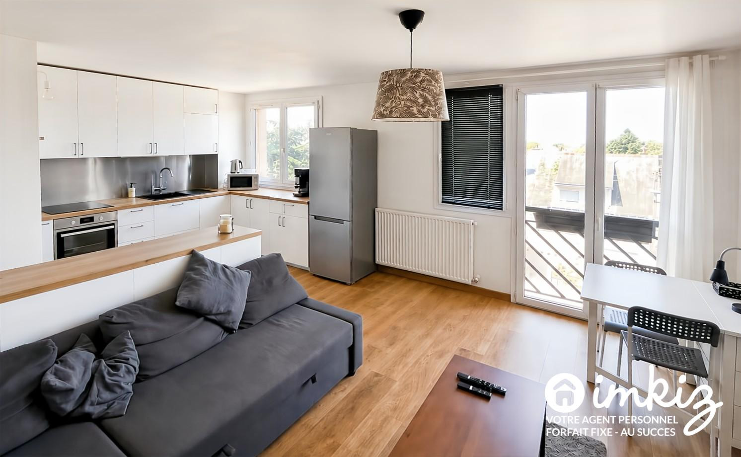
                                                Vente
                                                 Appartement T3 rénové- Parc de la Perraudière