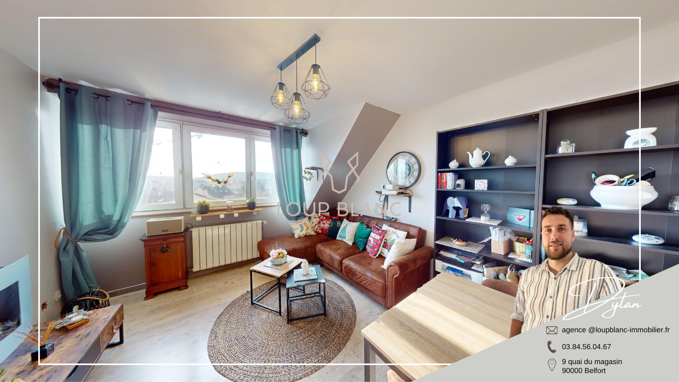 
                                                Location
                                                 Appartement T4 91.27m² à Valdoie