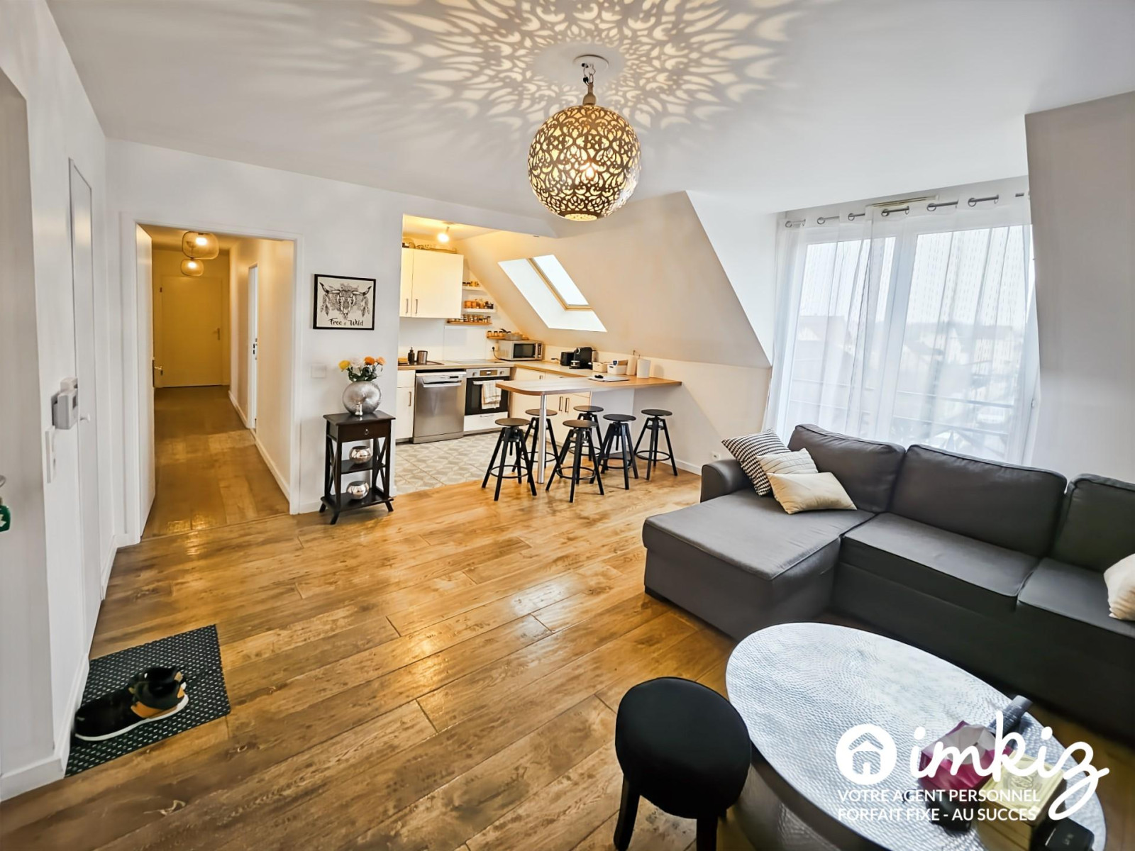 
                                                Vente
                                                 Appartement  T4  avec parking