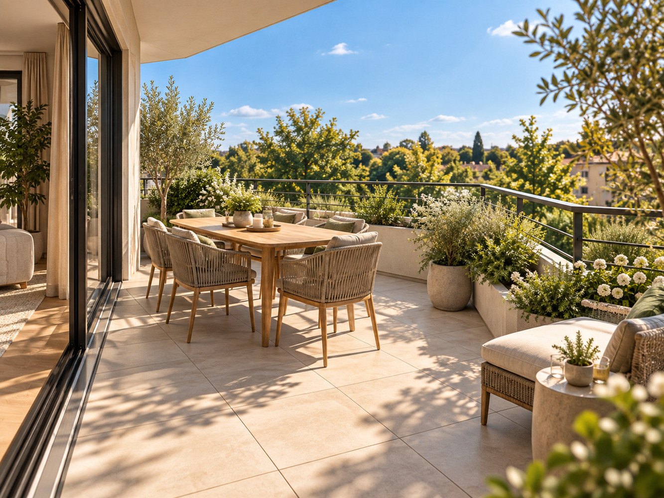 
                                                Vente
                                                 Appartement T4 avec terrasse – Saint-Cloud