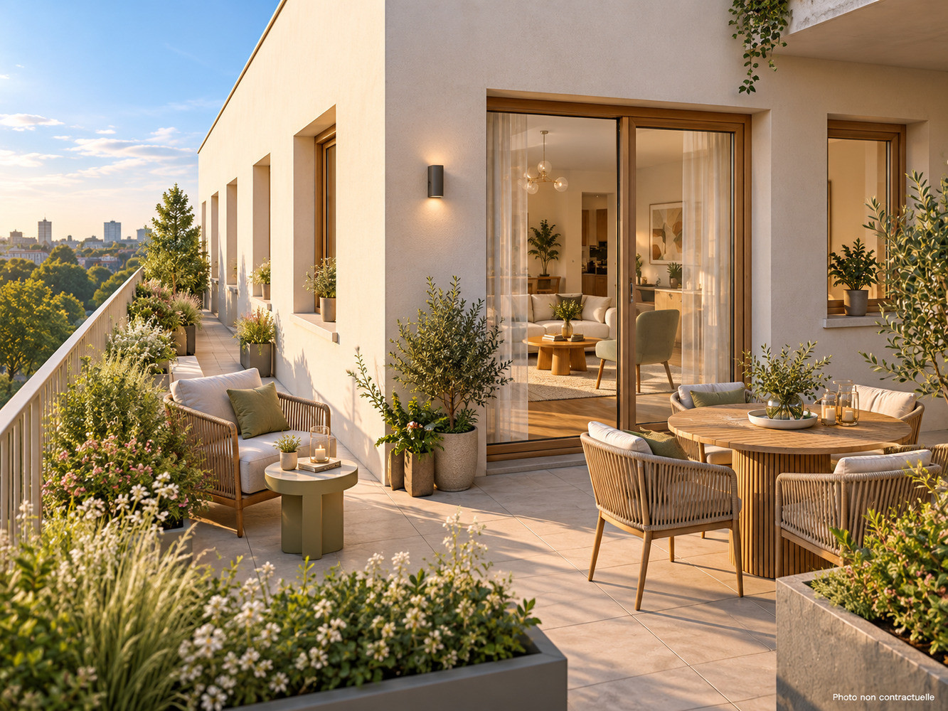 
                                                Vente
                                                 Appartement T4 avec terrasse – St Denis