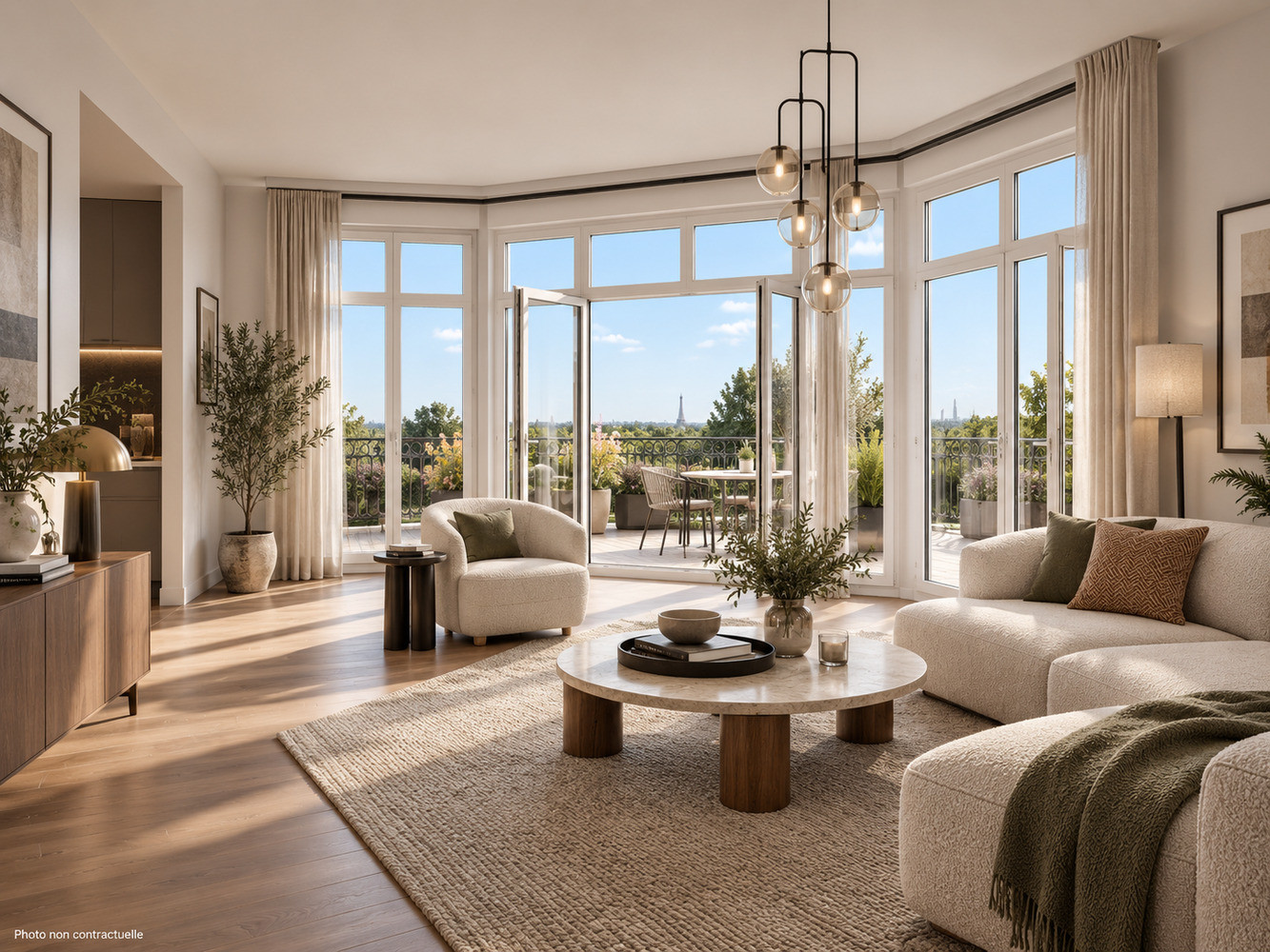 
                                                Vente
                                                 Appartement T4 de 100m2 à Puteaux
