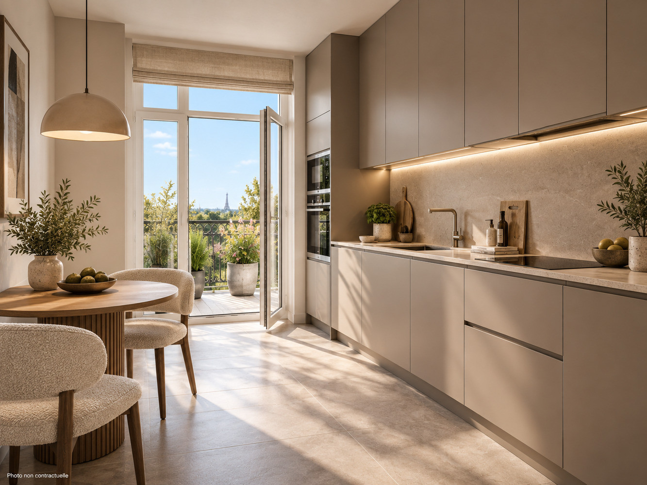 
                                                Vente
                                                 Appartement T4 de 100m2 à Puteaux