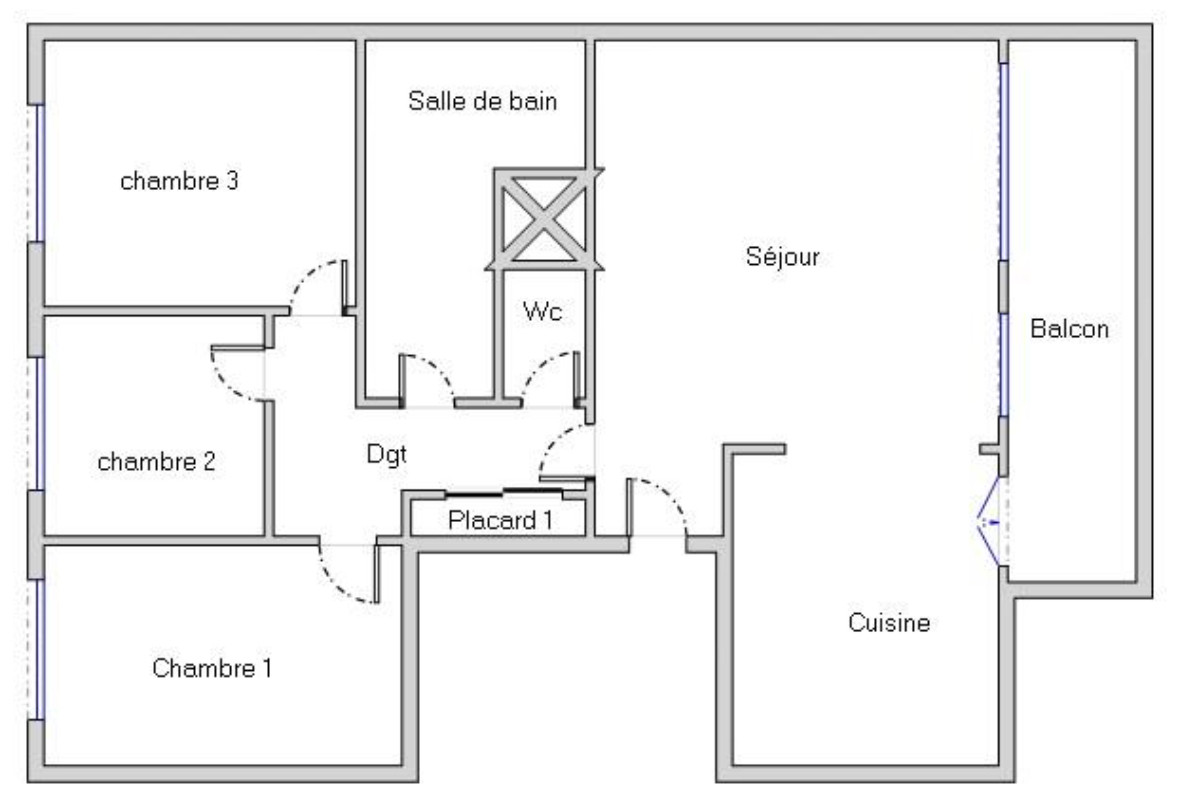
                                                Vente
                                                 Appartement T4 de 105m² - Tassin-la-Demi-Lune