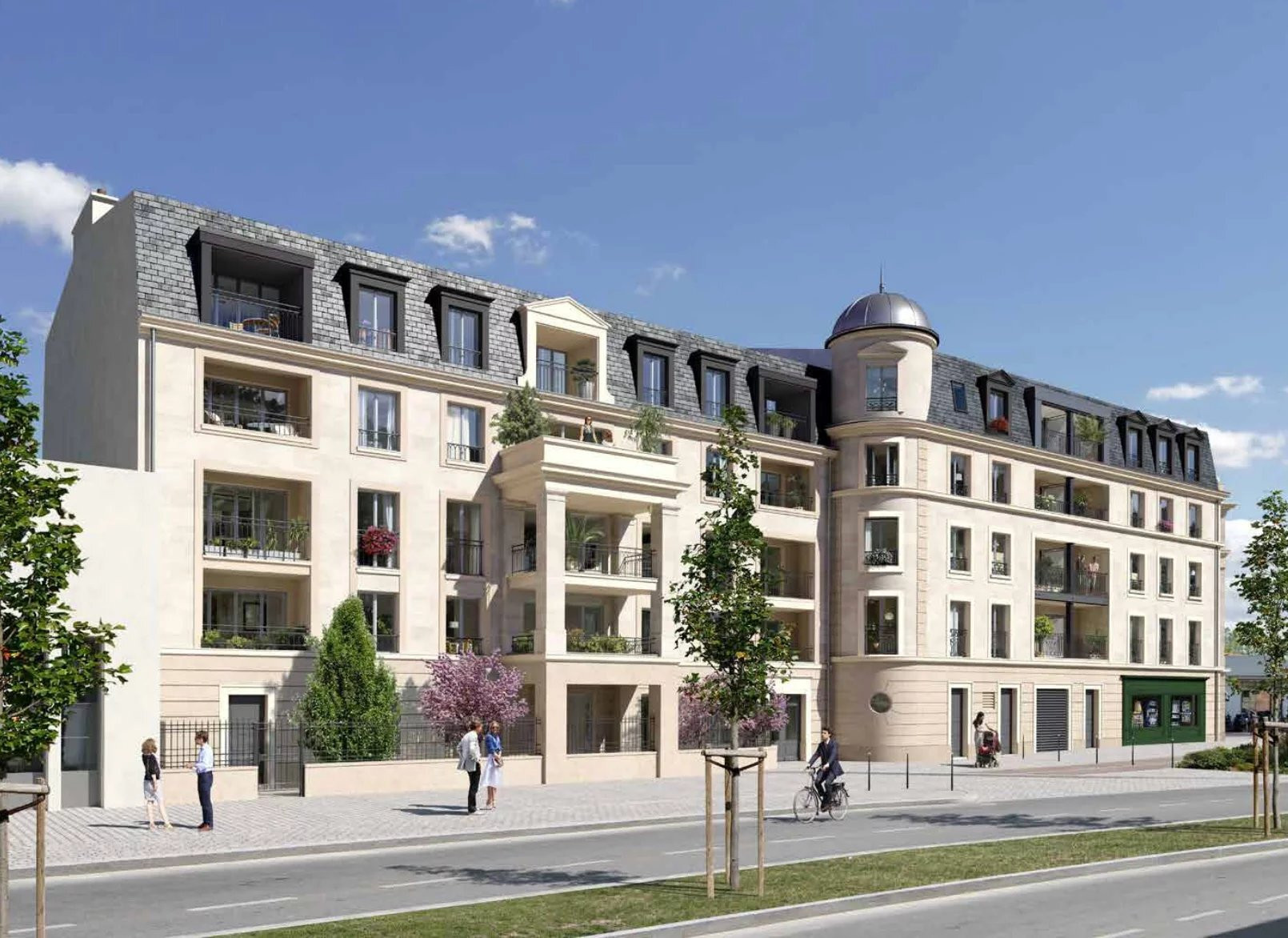 
                                                Vente
                                                 Appartement T4 de 78,35m2 à Clamart
