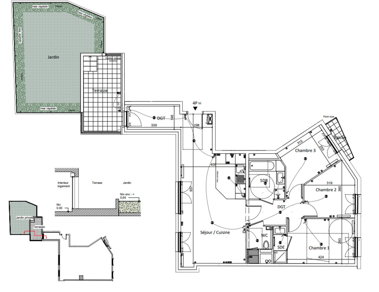 
                                                Vente
                                                 Appartement T4 de 84 m² à Courbevoie