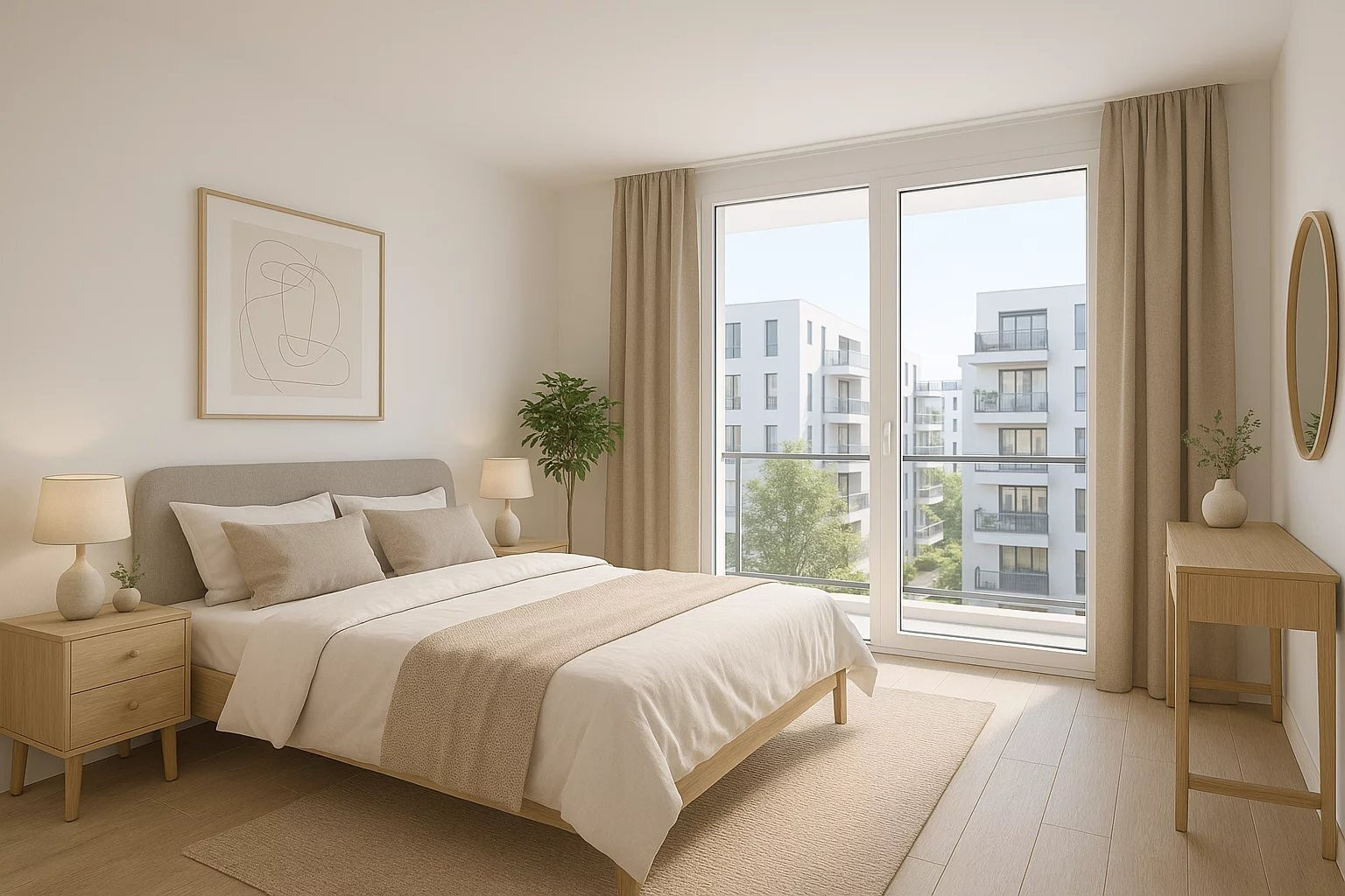 
                                                Vente
                                                 Appartement T4 de 86,20m2 avec 2 balcons