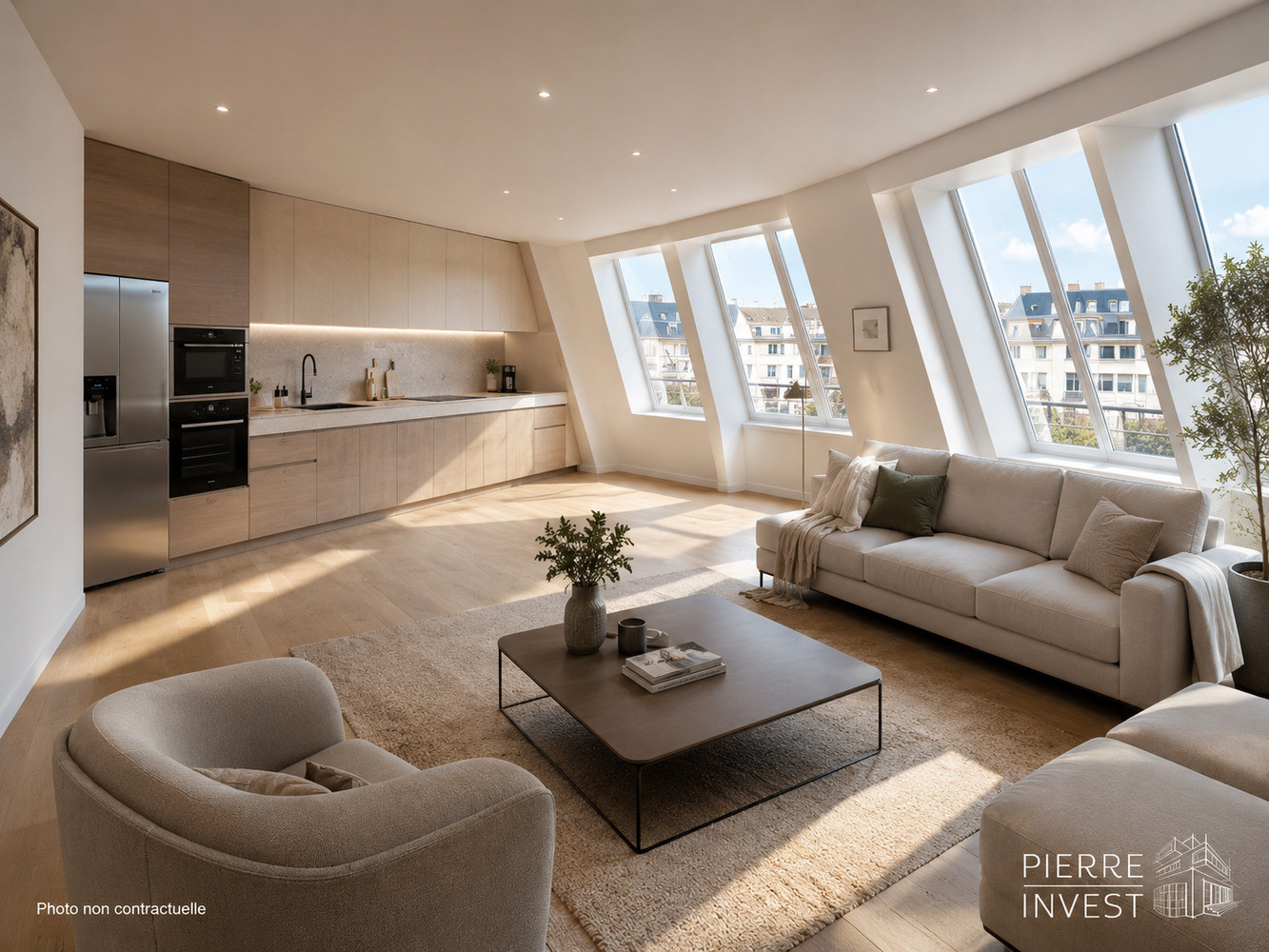 
                                                Vente
                                                 Appartement T4 de 92m2 à Boulogne-Billancourt