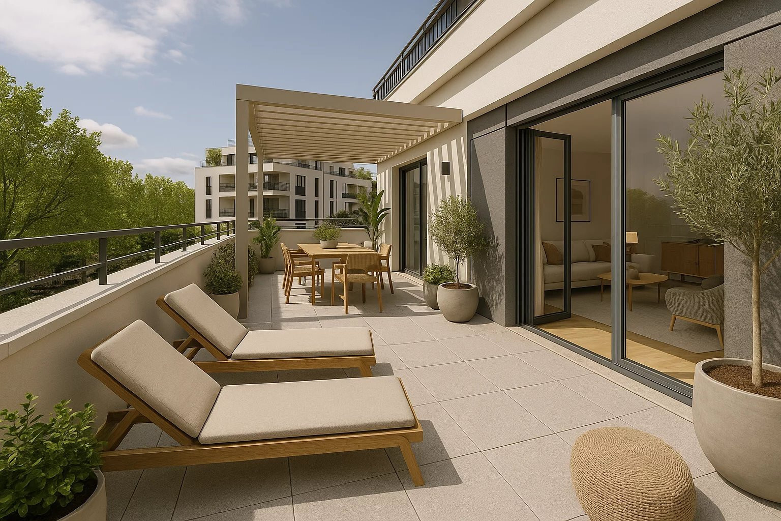 
                                                Vente
                                                 Appartement T4  de plus de 94m2